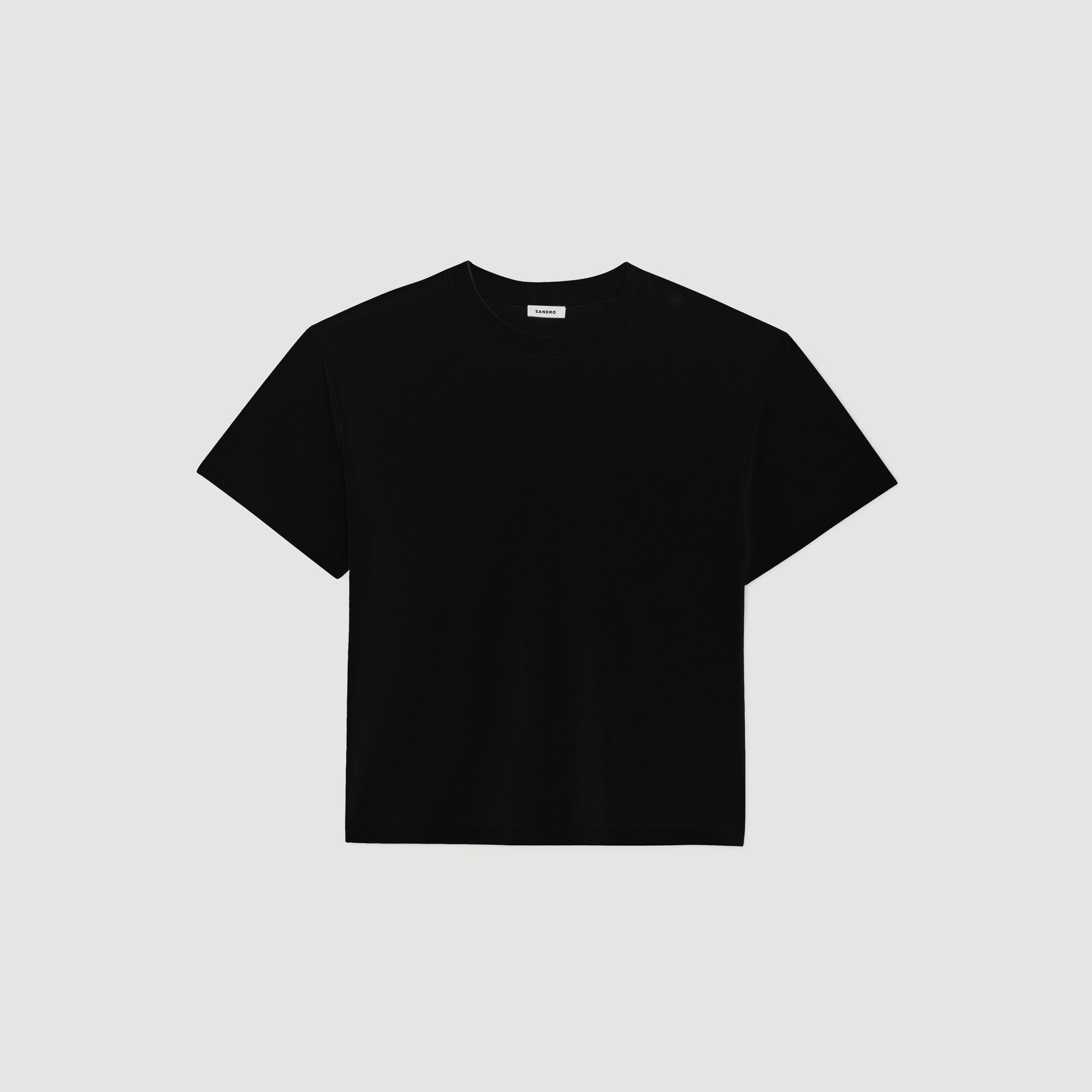 Oversized T-shirt Black Sandro Men