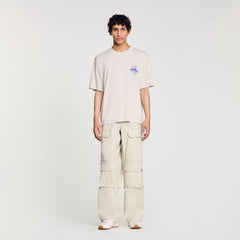 Sun motif T-shirt Vintage White Sandro Men