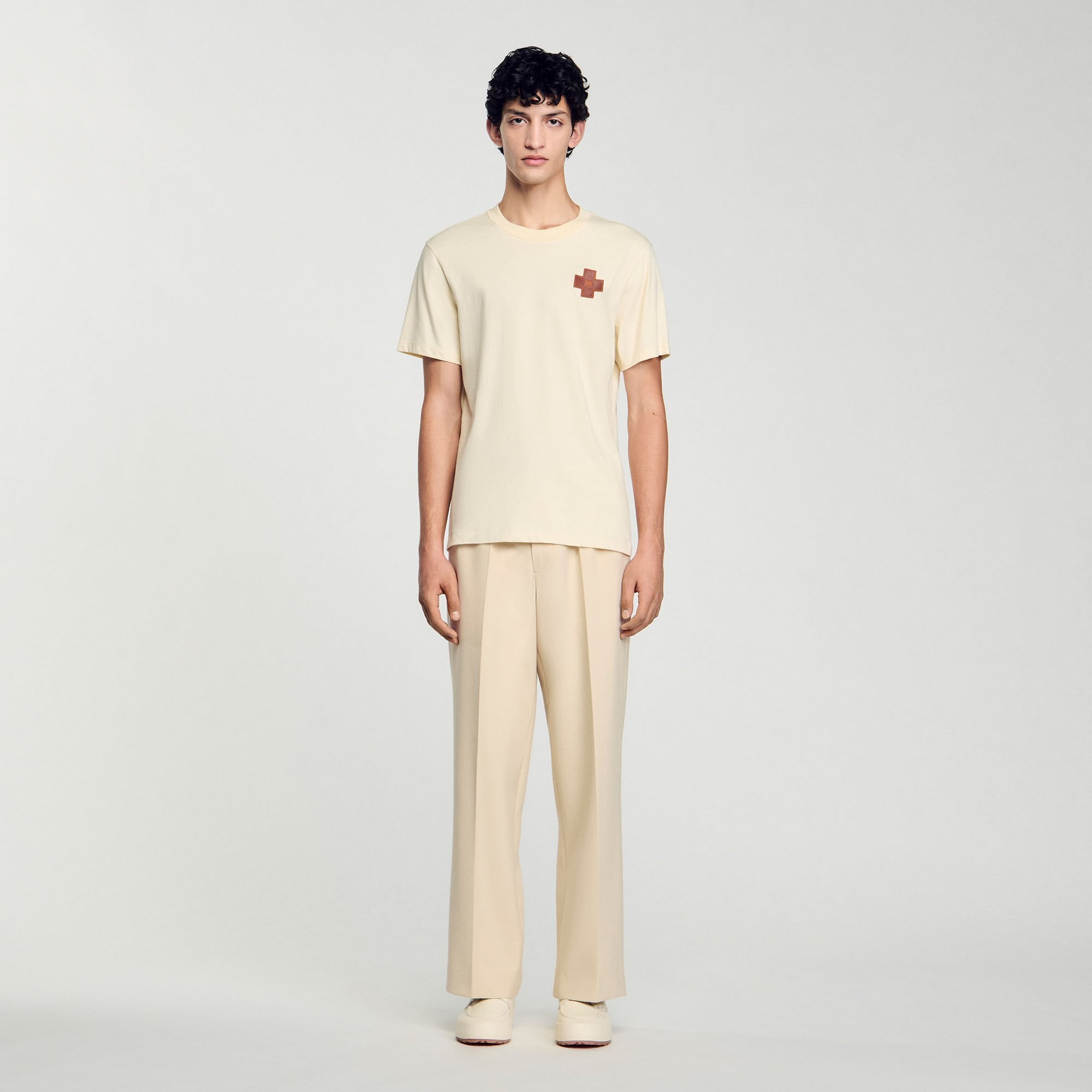 Cross T-shirt Oats Sandro Men