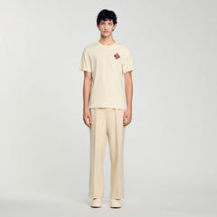 Cross T-shirt Oats Sandro Men