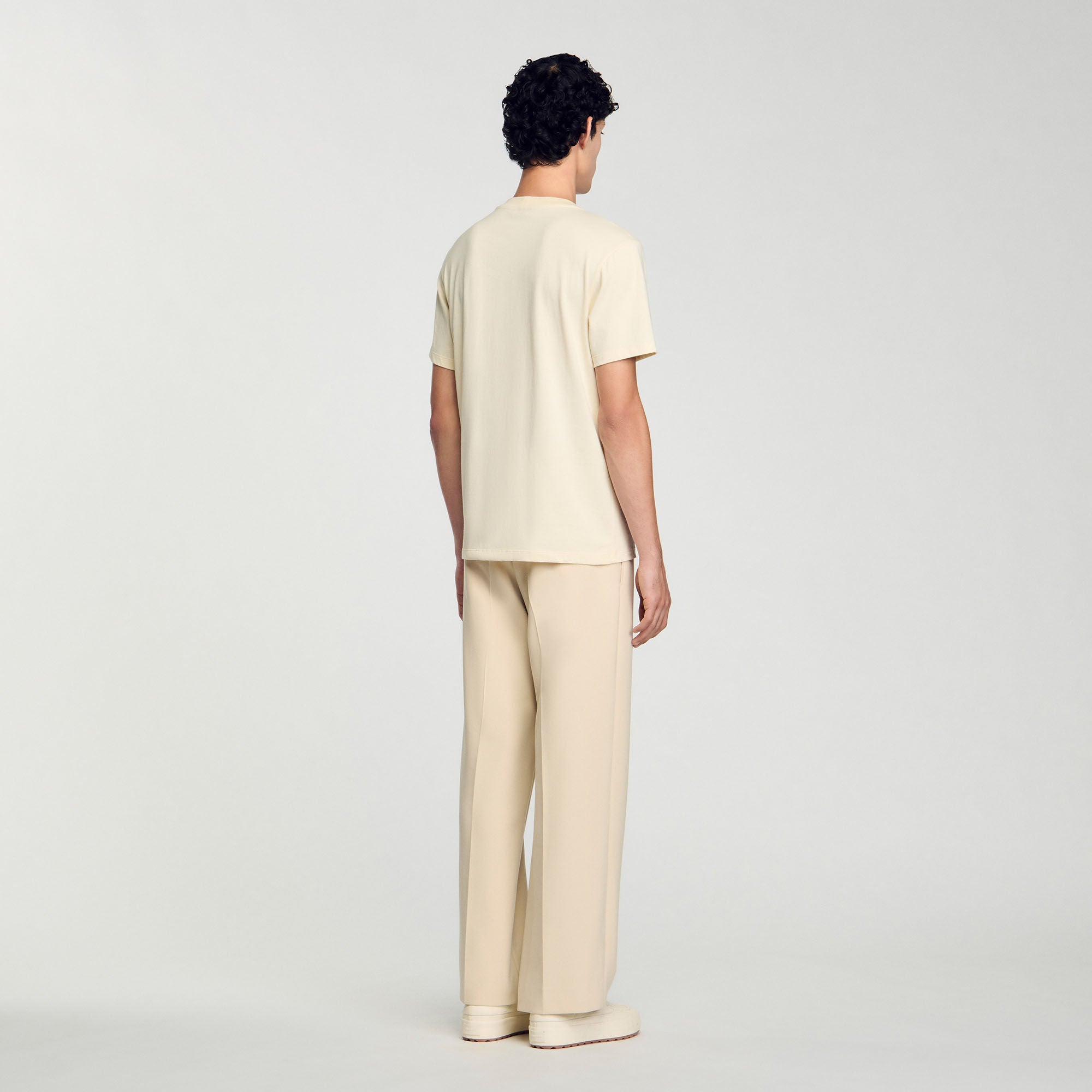 Cross T-shirt Oats Sandro Men
