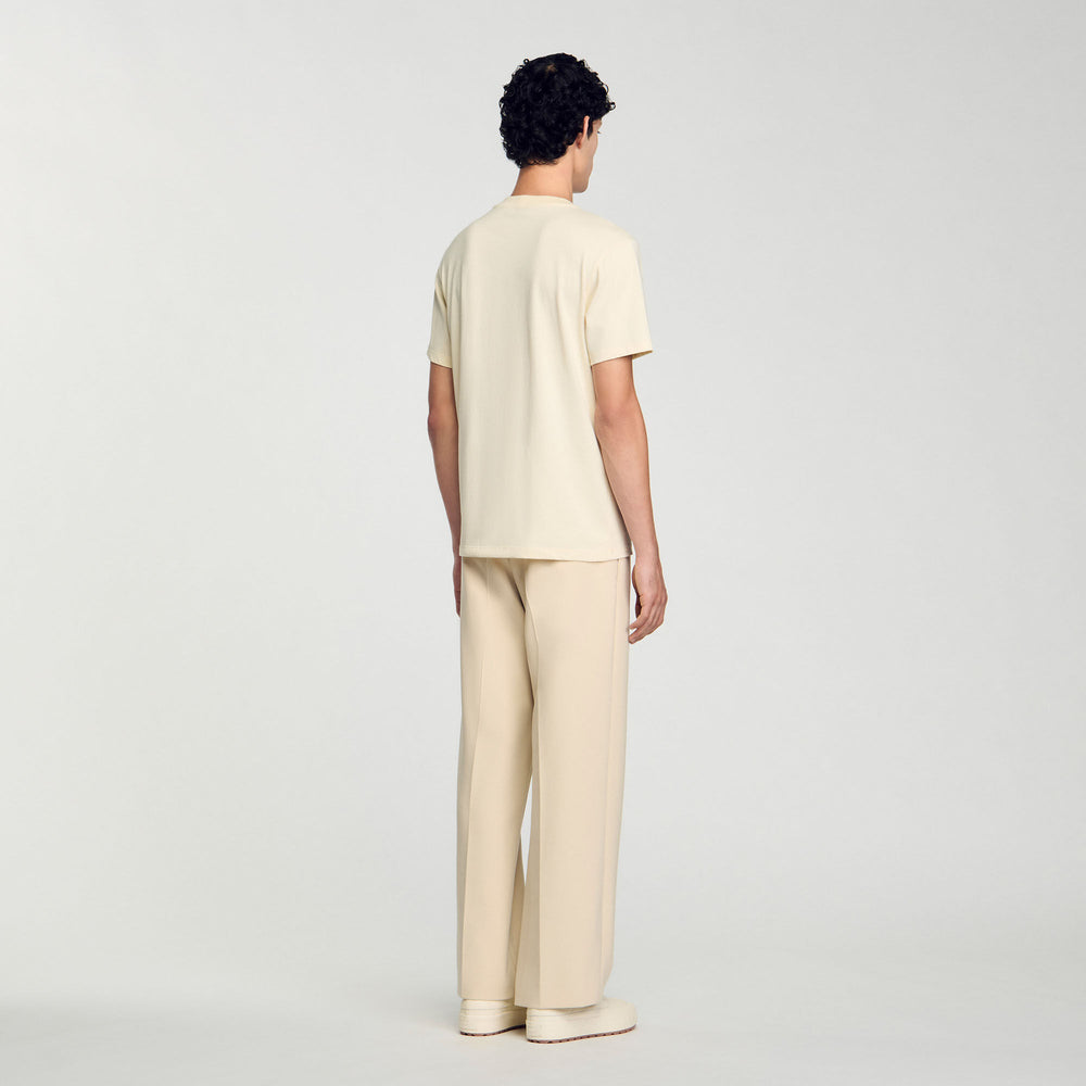 Cross T-shirt Oats Sandro Men