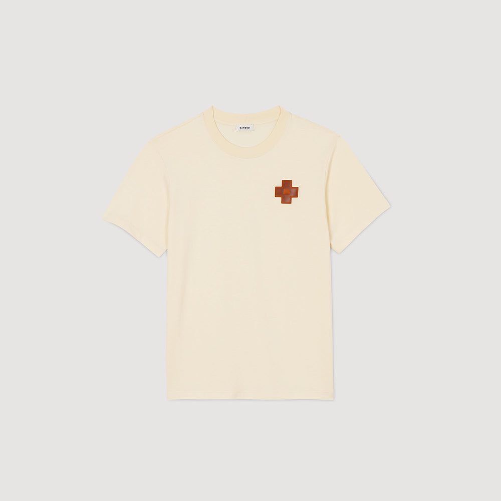 Cross T-shirt Oats Sandro Men