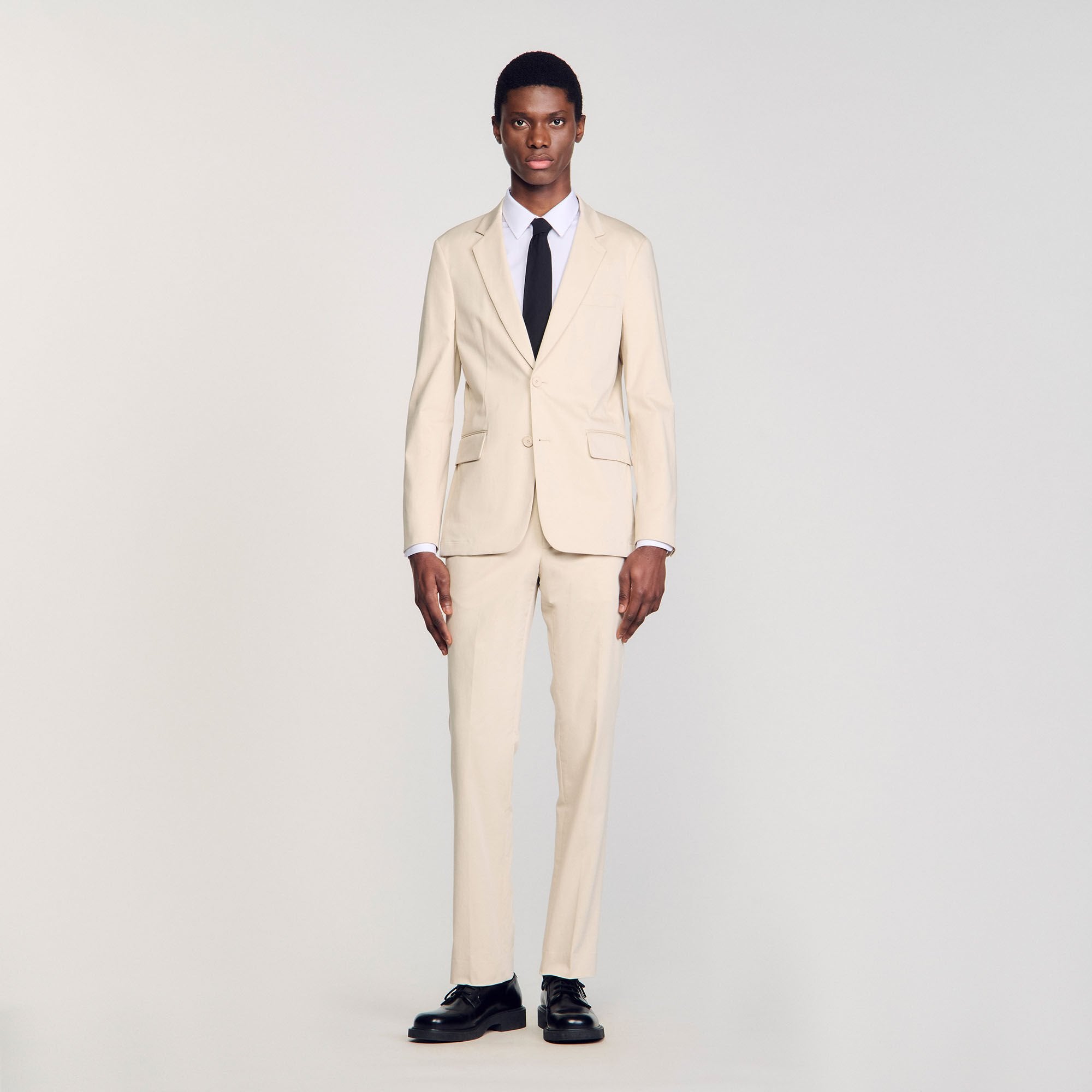 Suit jacket Ivory. Sandro Men
