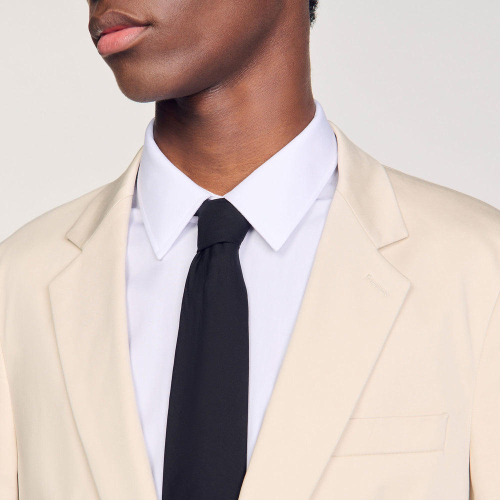 Suit jacket Ivory. Sandro Men