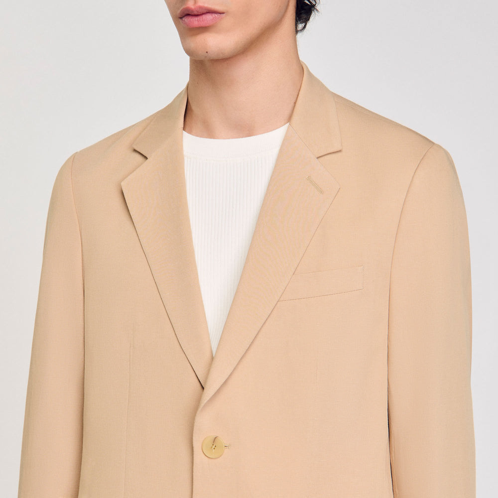 Suit jacket Nut Sandro Men