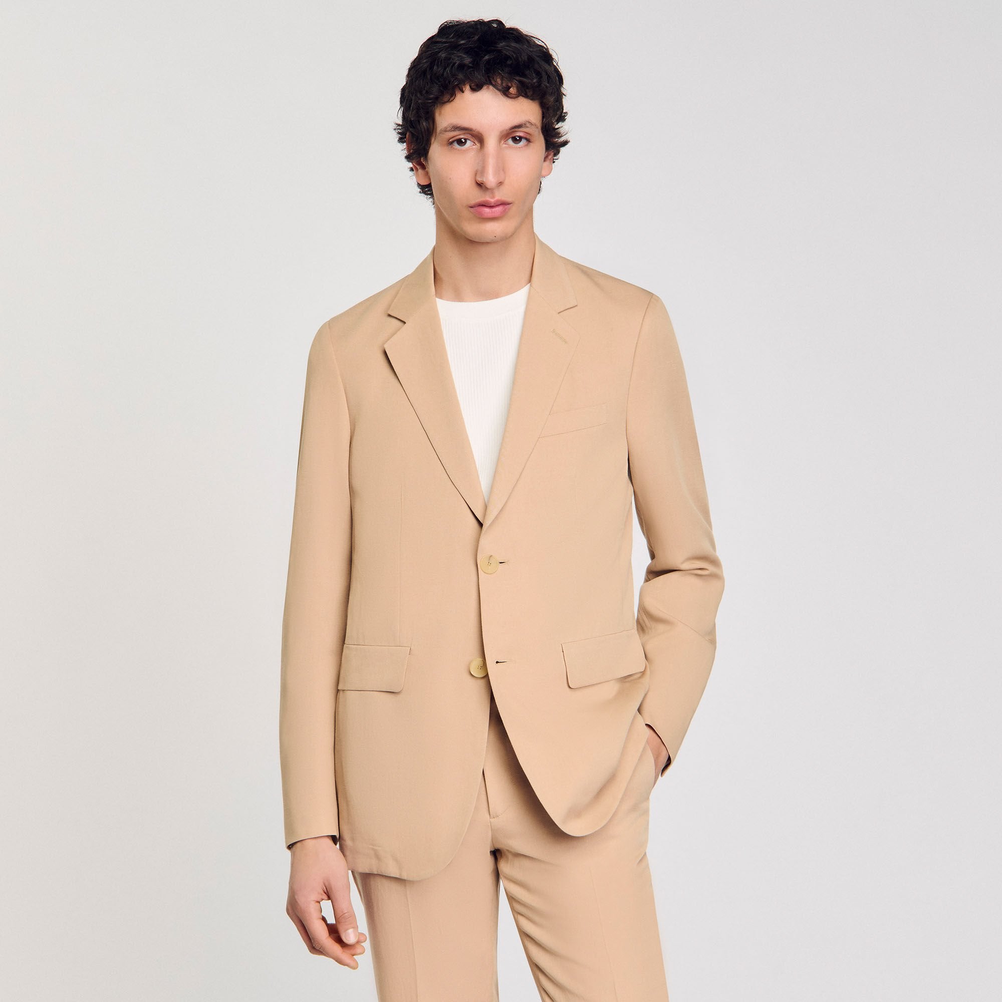 Suit jacket Nut Sandro Men