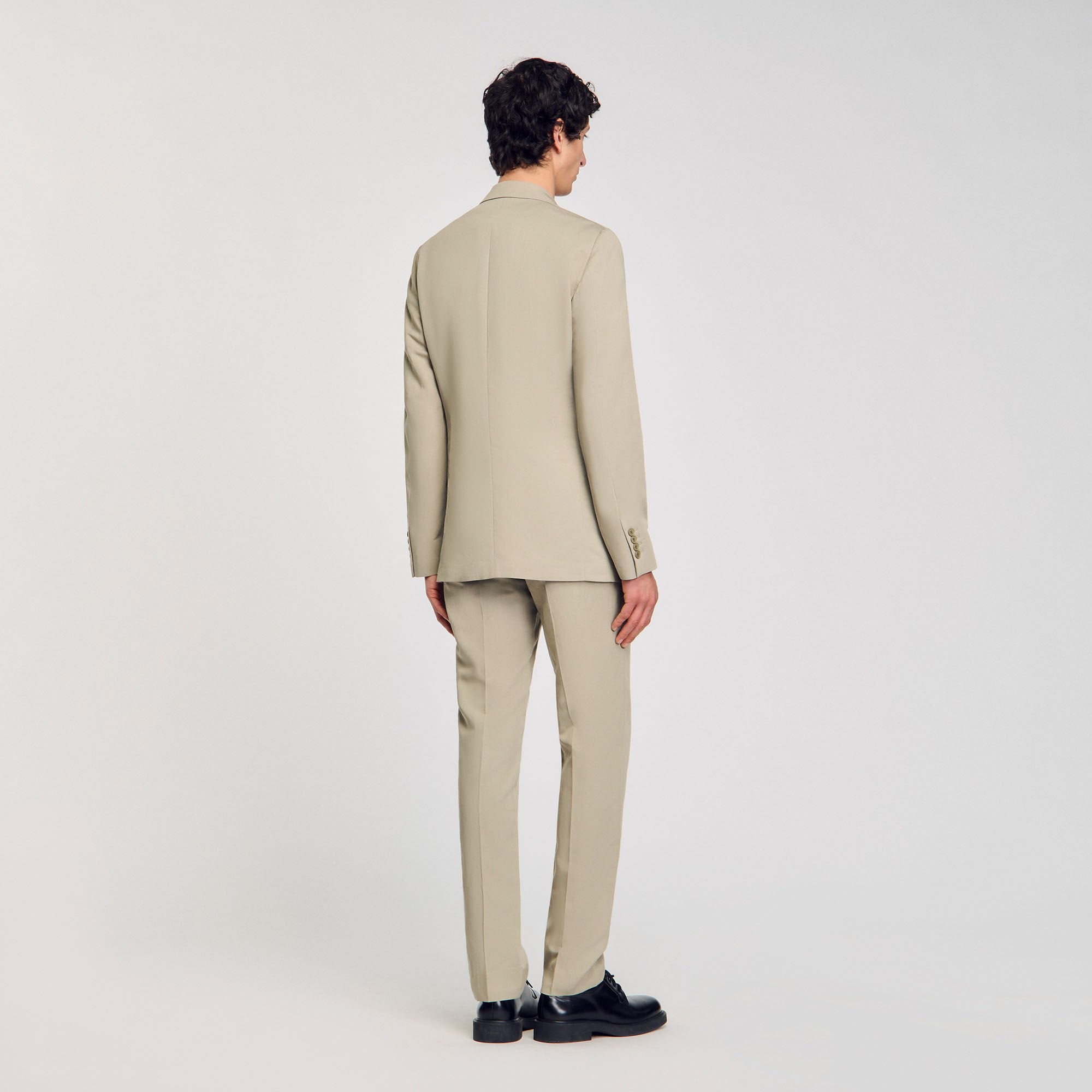 Suit jacket Light Kaki. Sandro Men