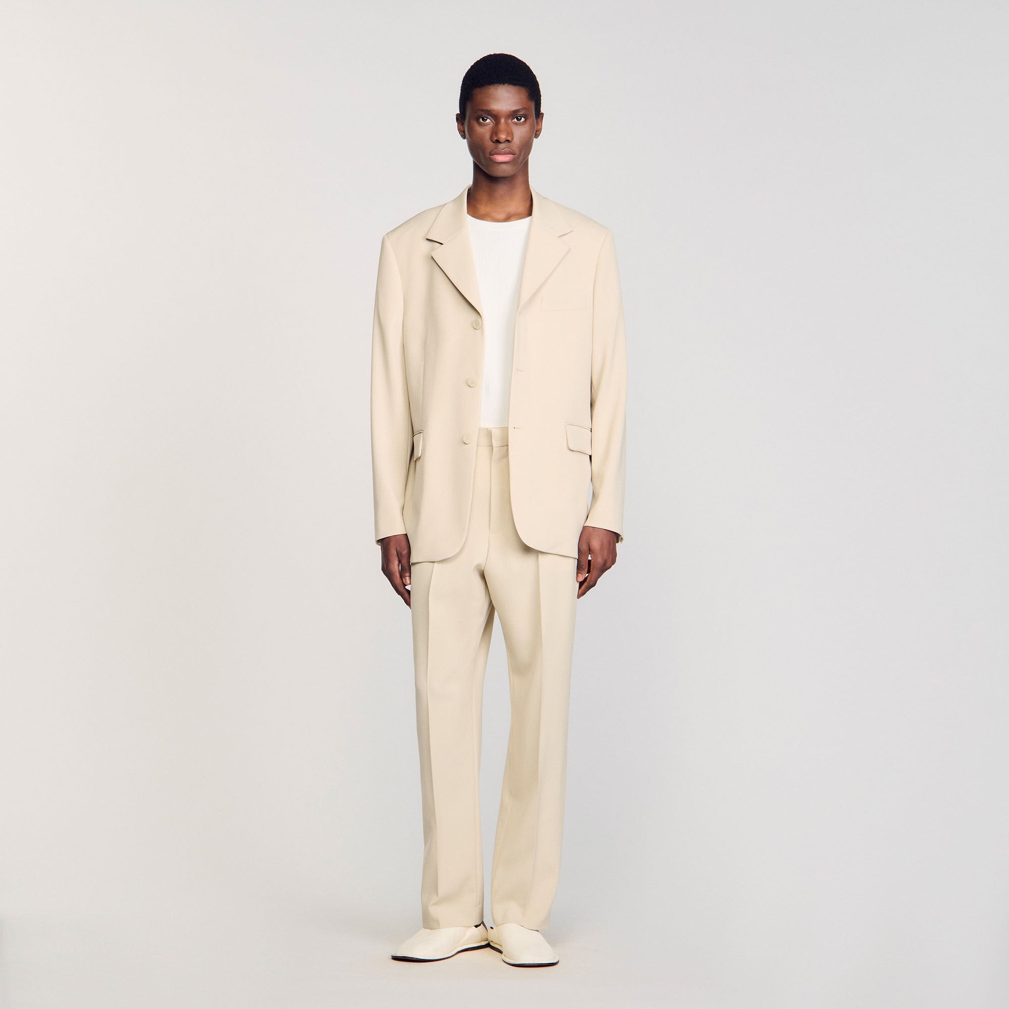 Oversized wool suit jacket Oats Sandro Men