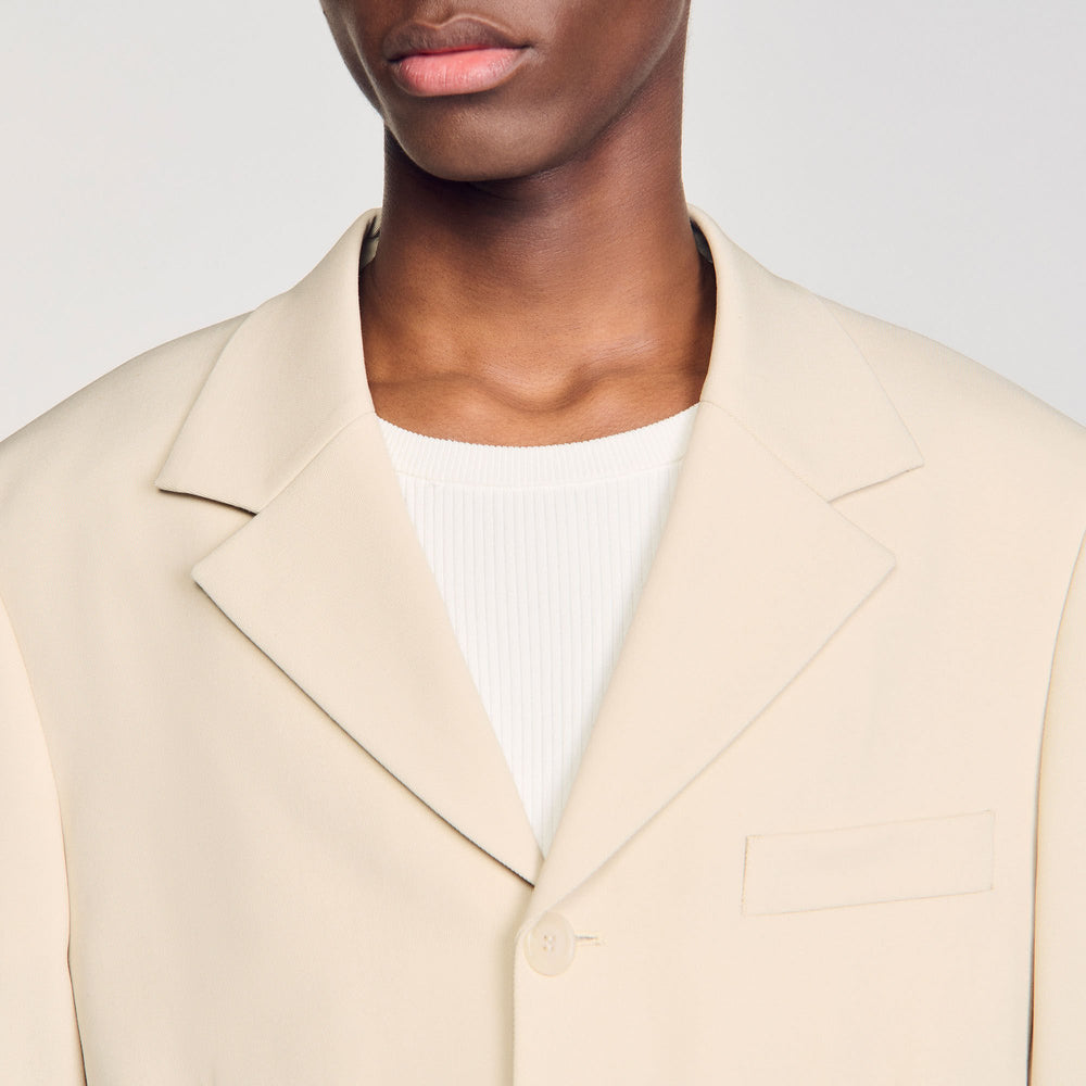 Oversized wool suit jacket Oats Sandro Men