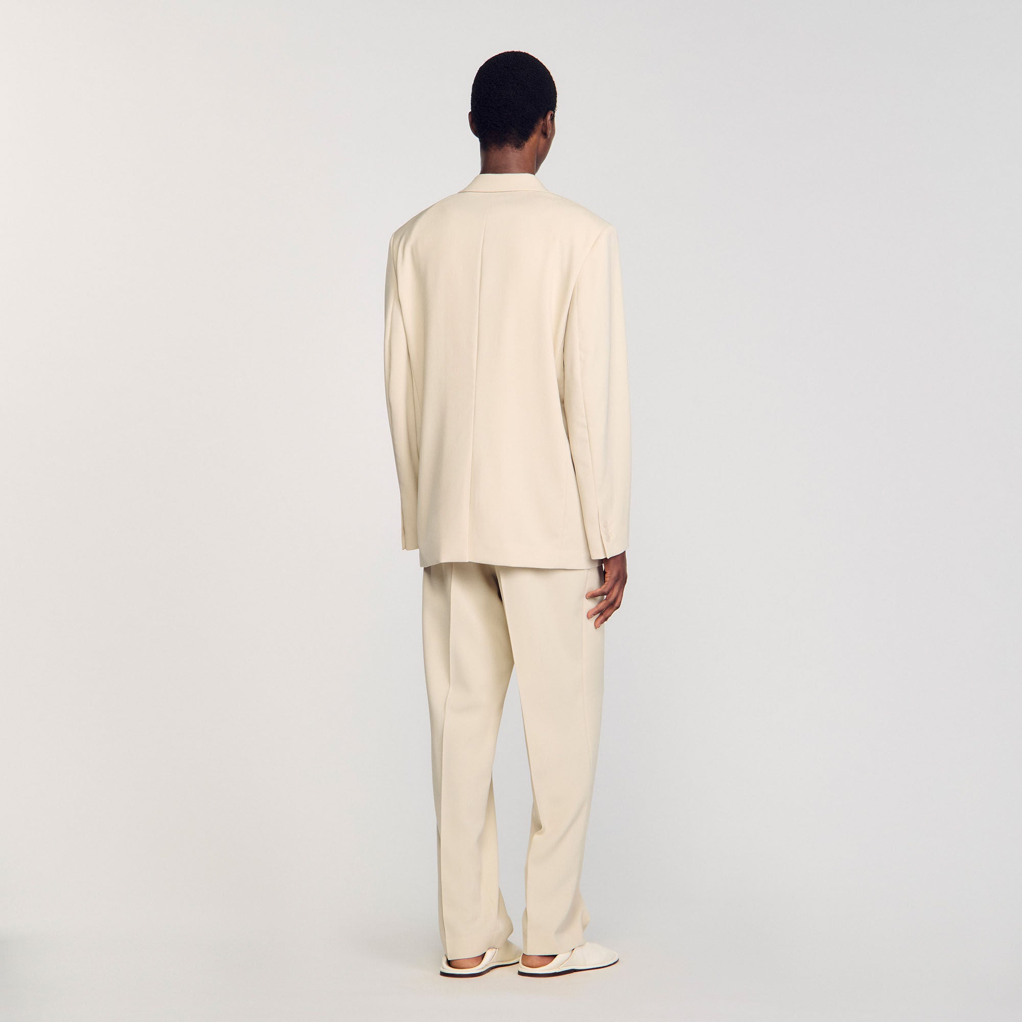Oversized wool suit jacket Oats Sandro Men