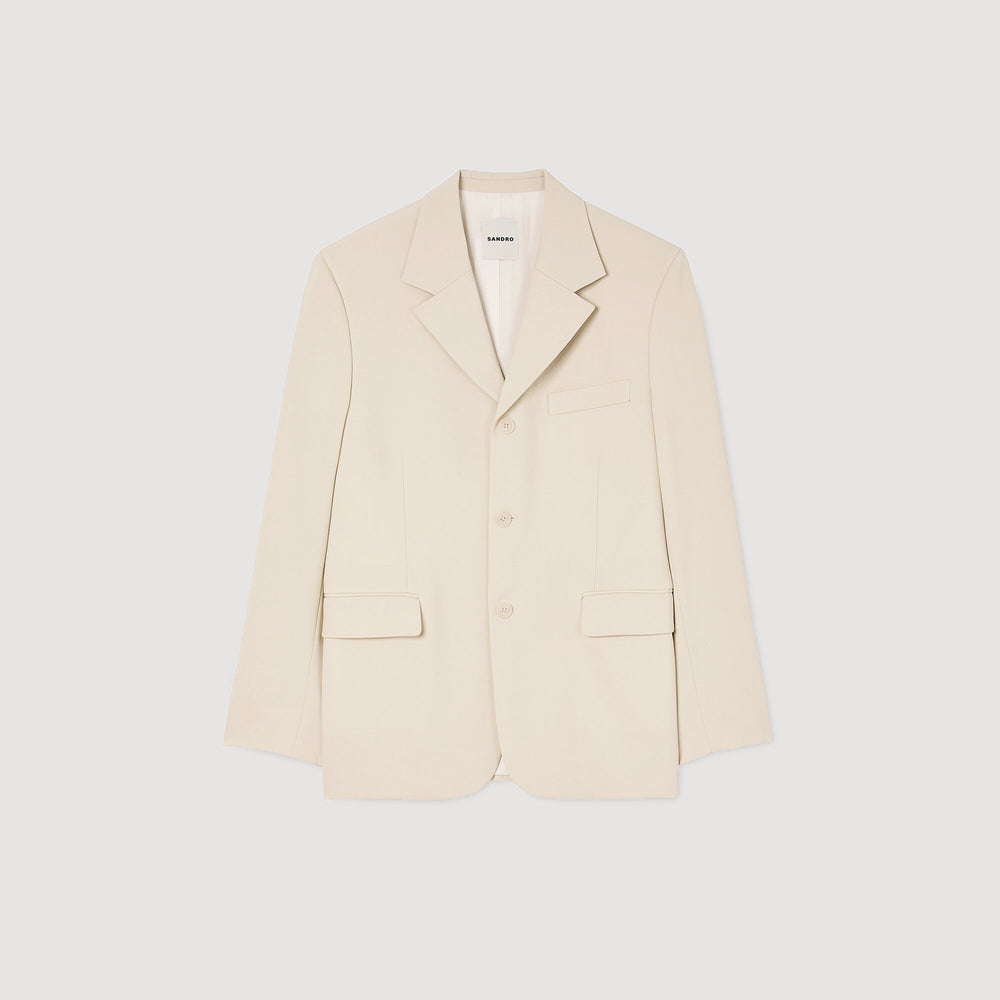 Oversized wool suit jacket Oats Sandro Men